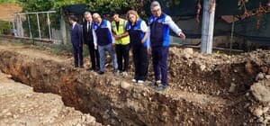 MUSKİ’den Fethiye Çatalarık’ta 2 bin metrelik kanalizasyon hattı çalışması