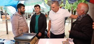 Başkan Şimşek, vatandaşın taleplerini yerinde dinledi