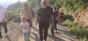 Minik Aysima istedi, Başkan Sandıkçı yaptı