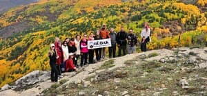 Gümüşhane dağlarında eşsiz sonbahar yürüyüşü