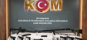 Diyarbakır’da silah kaçakçılığı operasyonu: 13 kişi yakalandı