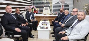 Vali Çağatay esnafların sıkıntılarını dinledi