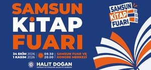 Samsun Kitap Fuarı 24 Ekim’de başlıyor