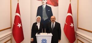 Aile ve Sosyal Hizmetler Bakan Yardımcısı Yenigün’den Vali Ustaoğlu’na ziyaret