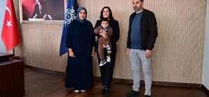 Başkan Çerçioğlu kas hastası minik Muhammed için destek istedi