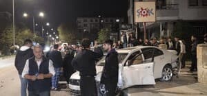 Çorum'da iki otomobil çarpıştı: 4 yaralı