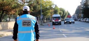 Eskişehir’de minibüslere ortak denetim
