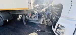 Bilecik'te zincirleme trafik kazası: 1 yaralı