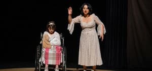 Kütahya'da "Madalyasız Kahraman" tiyatro oyunu sahnelendi