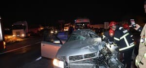 Nevşehir’de feci kaza: Otomobil tıra çarptı, 2 kişi hayatını kaybetti