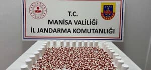 Manisa’da 86 bin 654 sentetik ecza ele geçirildi