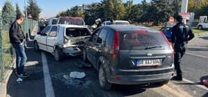 Nevşehir'de KPSS öncesi zincirleme kaza: 3 yaralı