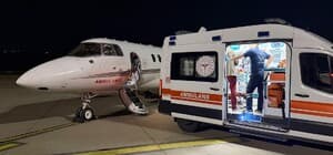 Şırnak'ta kalp rahatsızlığı olan bebek ambulans uçakla Ankara'ya sevk edildi