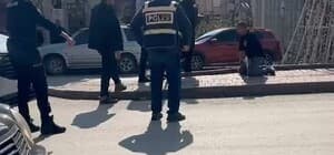 Bolu'da eli bıçaklı şahıs ekipleri harekete geçirdi