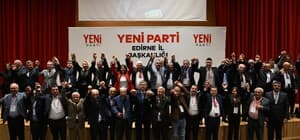 Yeni Parti Edirne İl Başkanlığına Yücel Balkanlı seçildi