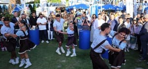 Marmaris'te sonbaharın ritmi Oktoberfest'le yükseldi