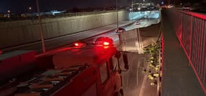 Eskişehir’de 4 ton marul yüklü kamyonet devrildi
