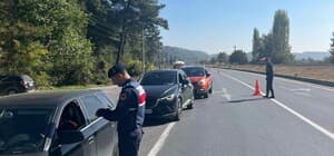 Muğla’da Jandarma trafik timlerince bir haftada 27 bin 741 araç denetlendi