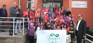 Çankırı'da İmaret Vakfı temsilcileri öğrencilerle buluştu