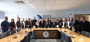 Rektör Sözbir, uluslararası bilim insanları sıralamalarında yer alan akademisyenlerle bir araya geldi