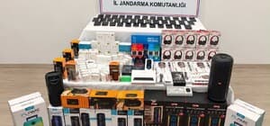 Kastamonu'da çok sayıda kaçak elektronik ürün ele geçirildi