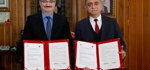 Atatürk Üniversitesi ile Kırşehir Ahi Evran Üniversitesi Arasında BÖGEP iş birliği protokolü imzalandı