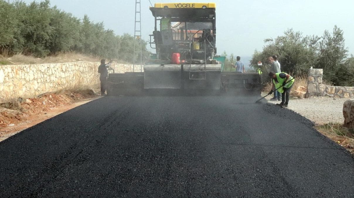 Camili'nin yolu yenilendi
