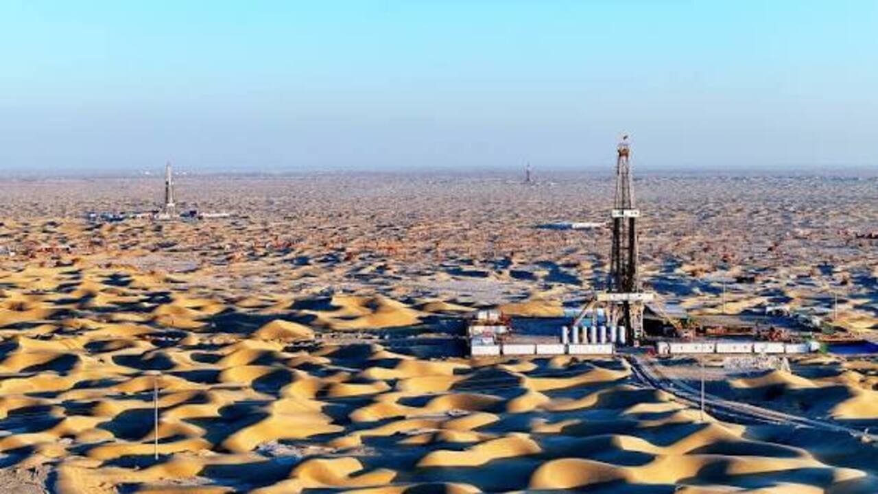 Çin'de çölün metrelerce altından çıkarılan servet: Üretim kapasitesi 26 milyon tona ulaştı