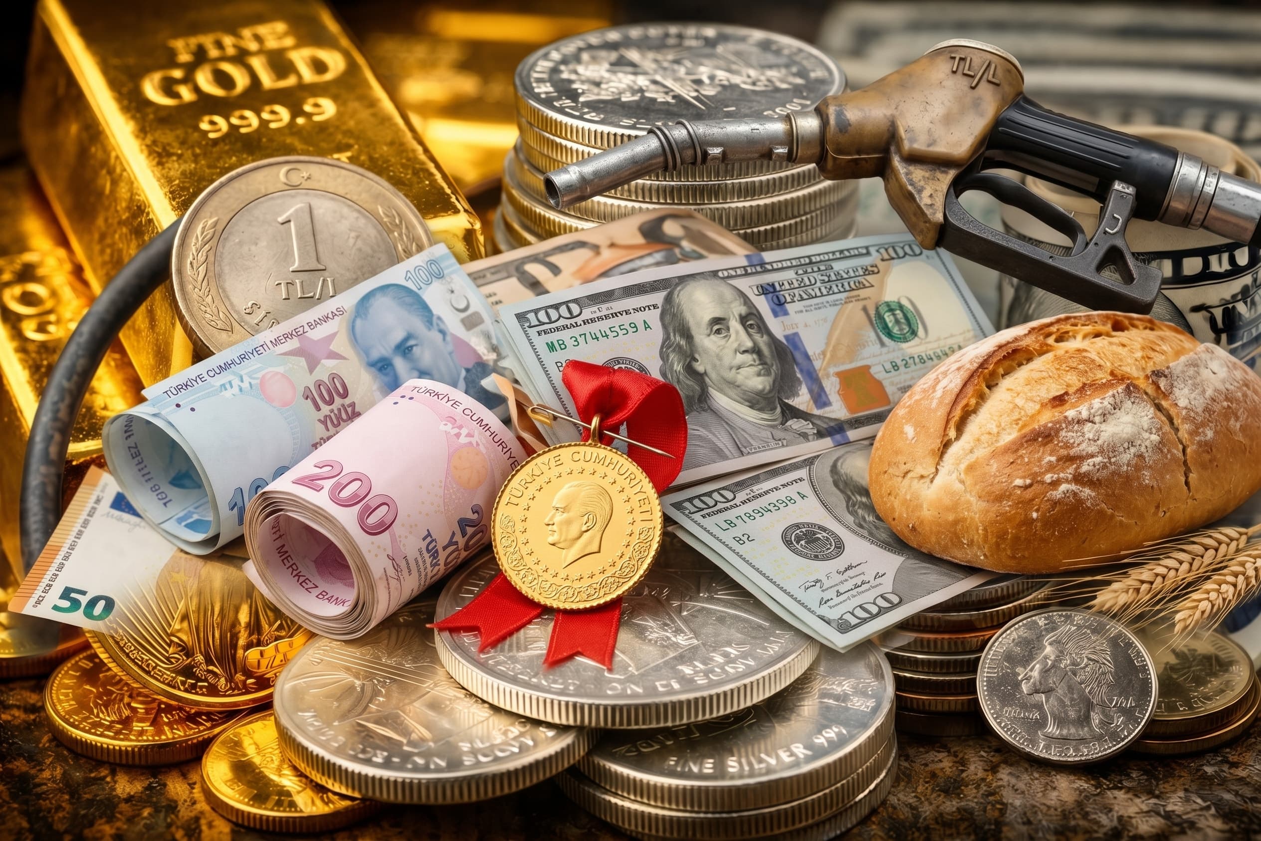 Altı yılda akaryakıt, altın ve temel gıda fiyatları hızla yükseldi