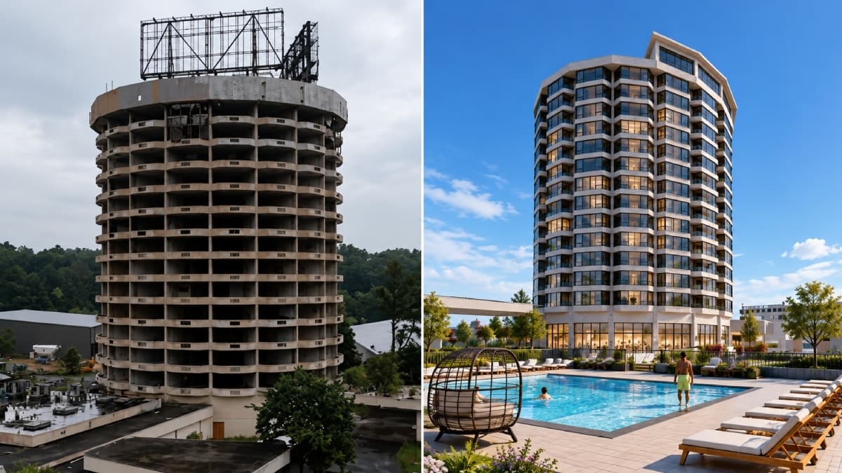 Atlanta’daki 14 katlı eski otel 282 konuta dönüştürülecek