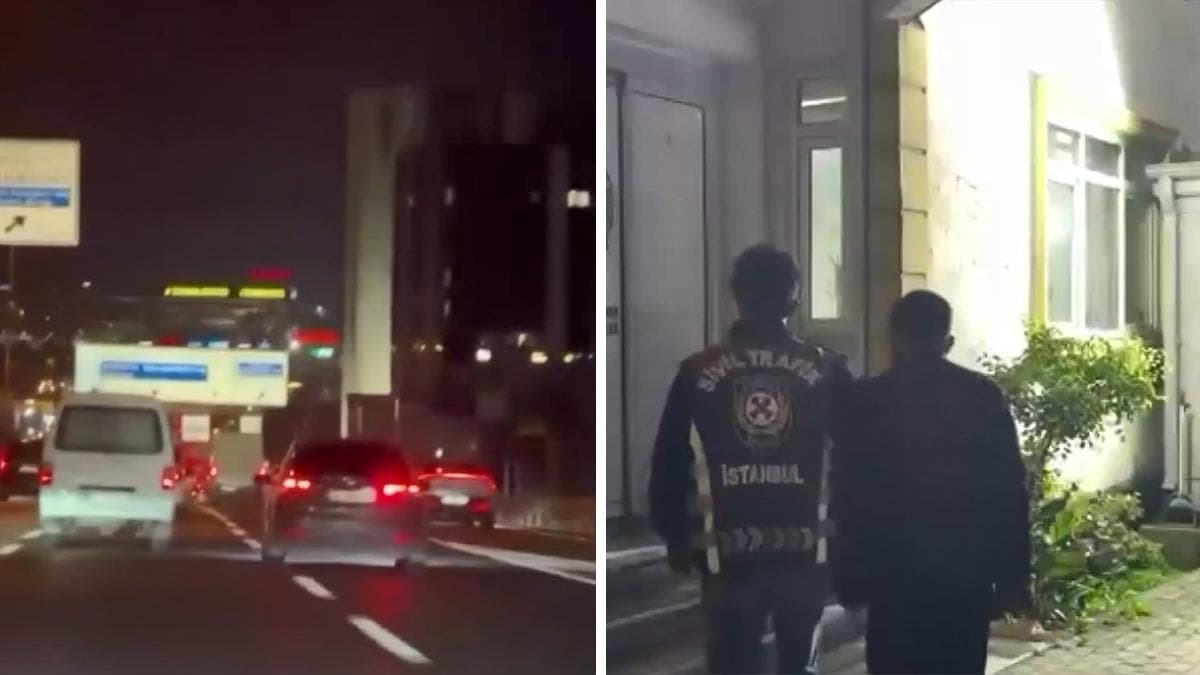 Trafik magandalığı pahalıya patladı: Sürücüye rekor ceza kesildi