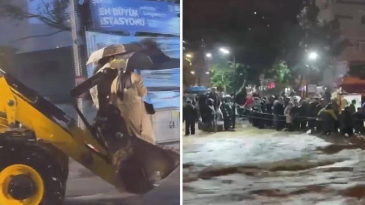 İstanbul’da sağanak su baskınlarına yol açtı: Mahsur kalanlar kurtarıldı